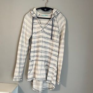 Knitted boat coverup.